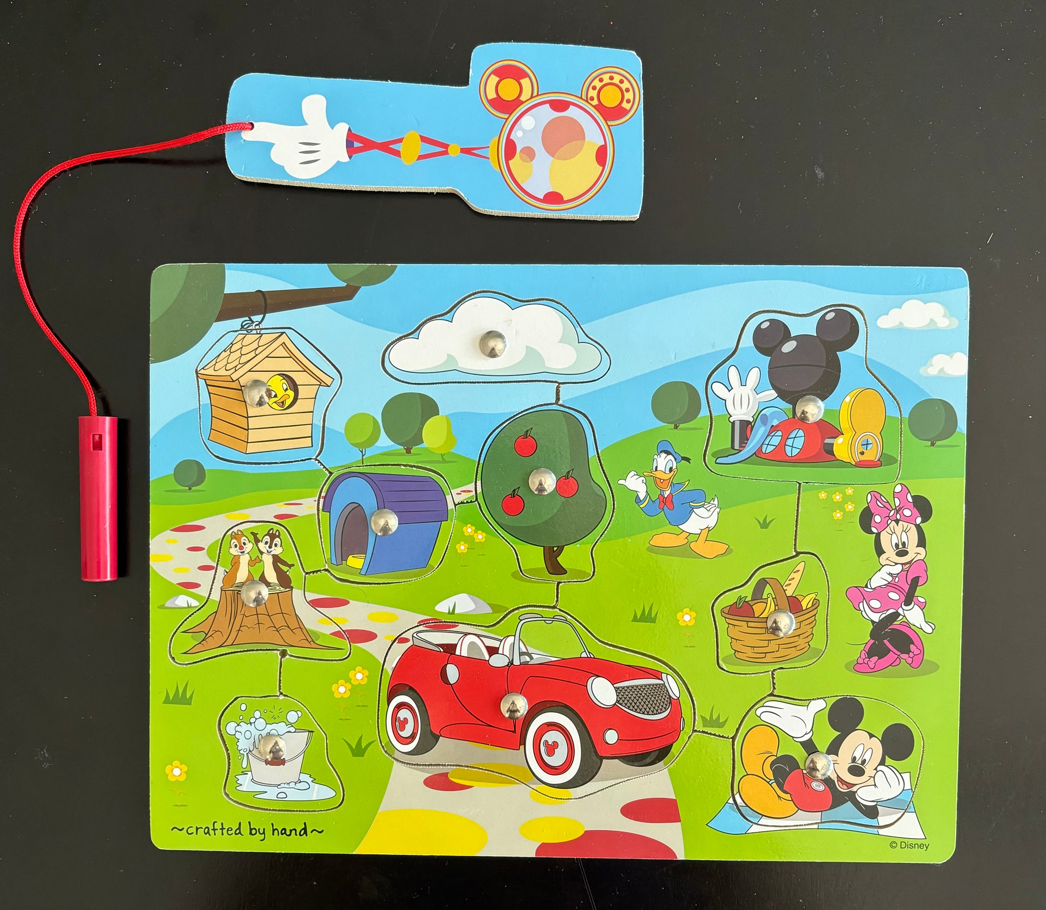 Melissa & Doug - Mickey Mouse Clubhouse Hide and Seek Magnetic Game