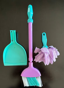 Pretend Play - Broom, Duster and Dustpan