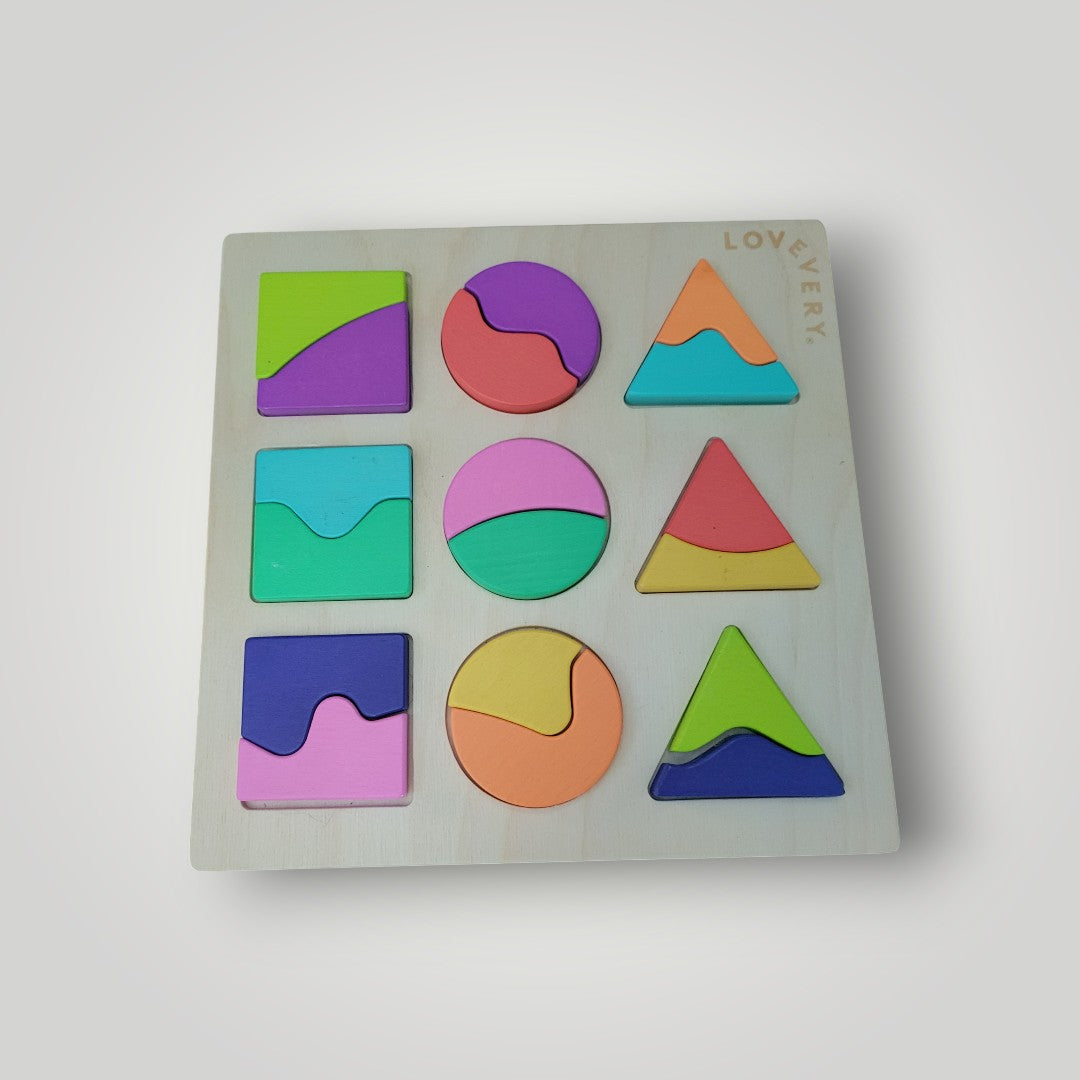 Wooden Toys - Lovery "The Free Spirit" Land & Sky Puzzle