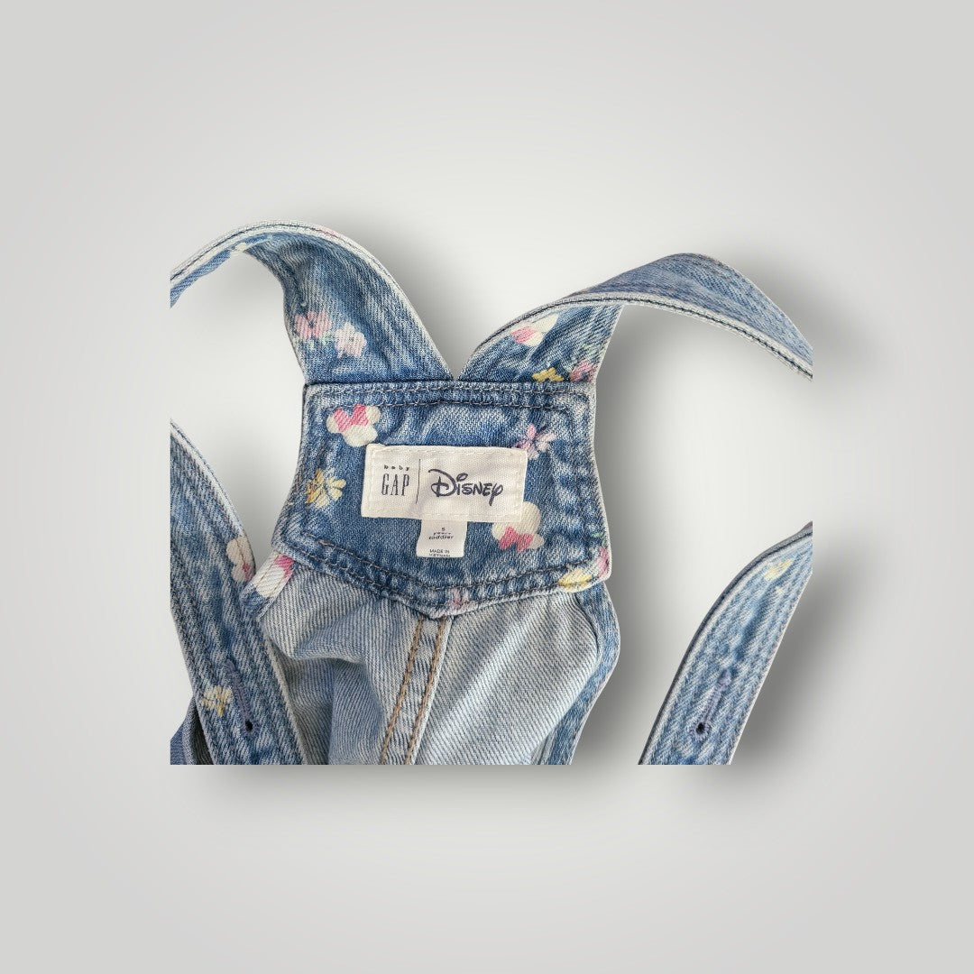 Clothing Girls - Gap Minnie Mouse Short Overalls & Pink Top