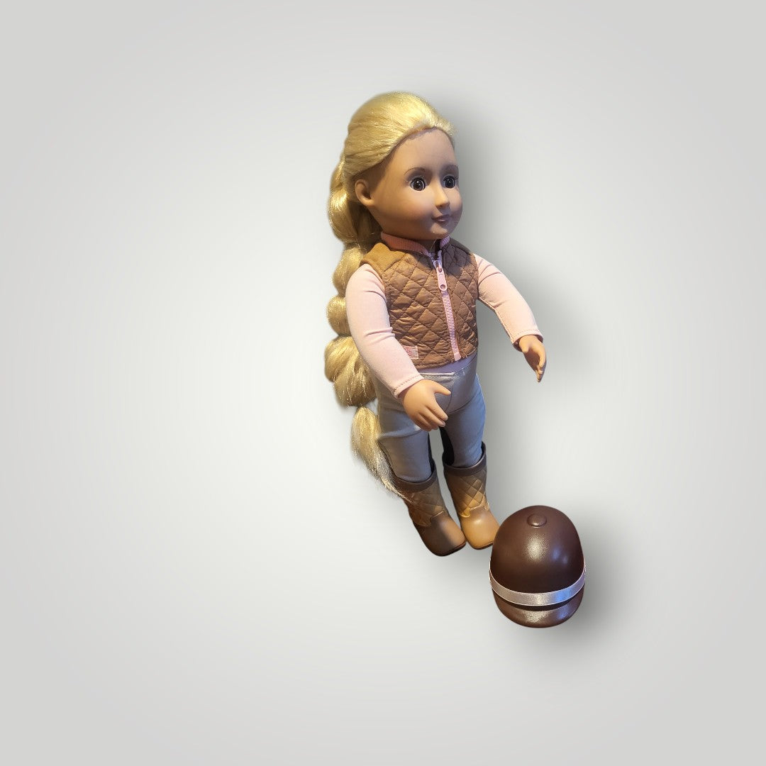 Dolls 18" - Our Generation Doll Ready For The Steeplechase