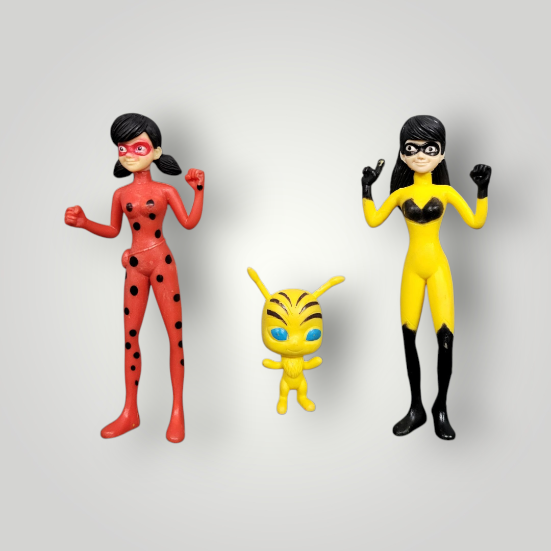 Miraculous Ladybug - Set of 3 Figures