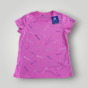 Clothing Girls - Champion Pink Tee NWT