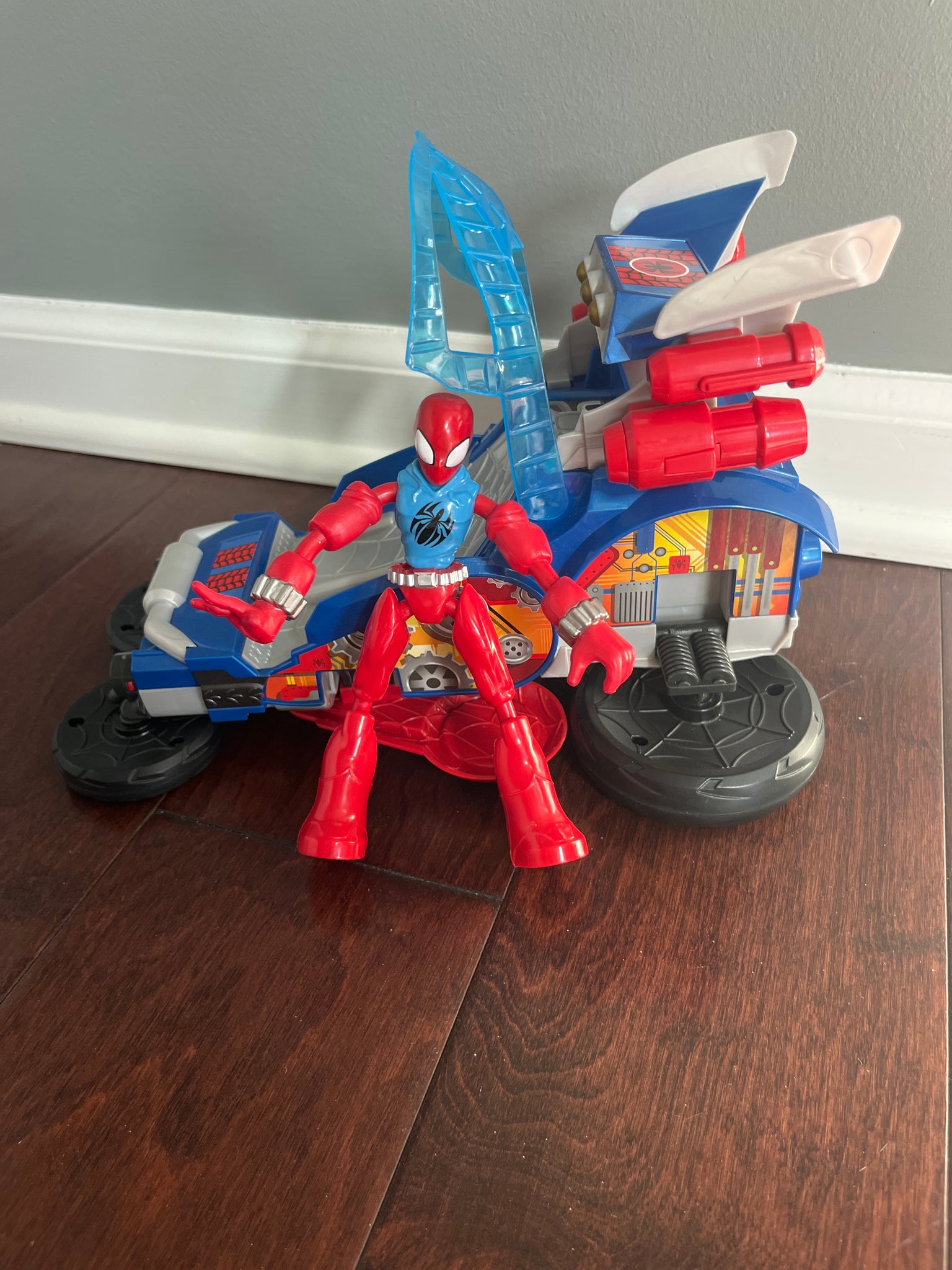 Marvel Super Hero Adventures Spider-Man Jetquarters