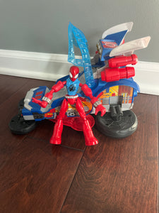 Marvel Super Hero Adventures Spider-Man Jetquarters