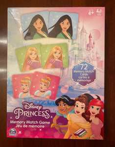 Disney - Princess Memory Match Game