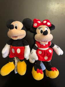 Disney’ - Mickey and Minnie Mouse Plush Doll Set