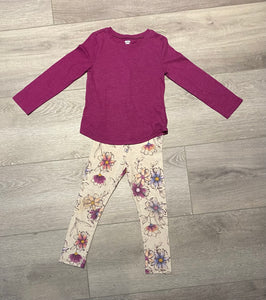 Girls Clothing - Old Navy Floral Pants & Old Navy Long Sleeve Tee