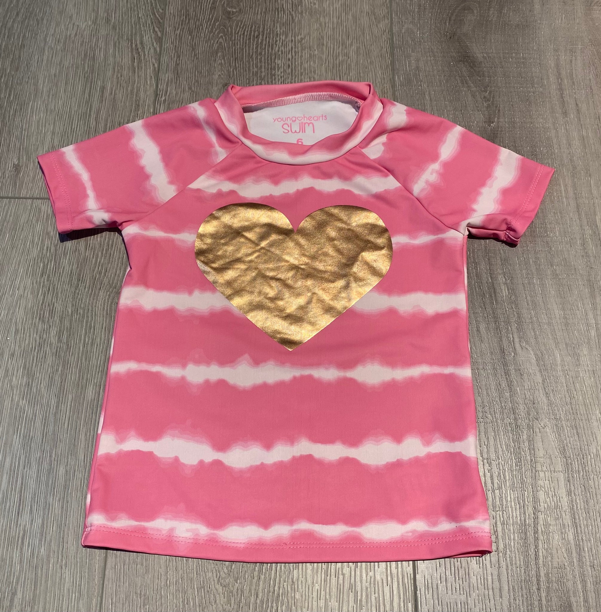 Girls Swimwear - Young Hearts Swim Shirt