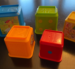 Fisher-Price Stack and Explore stacking blocks