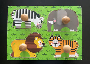 Melissa & Doug - Jumbo Peg Animal Puzzle