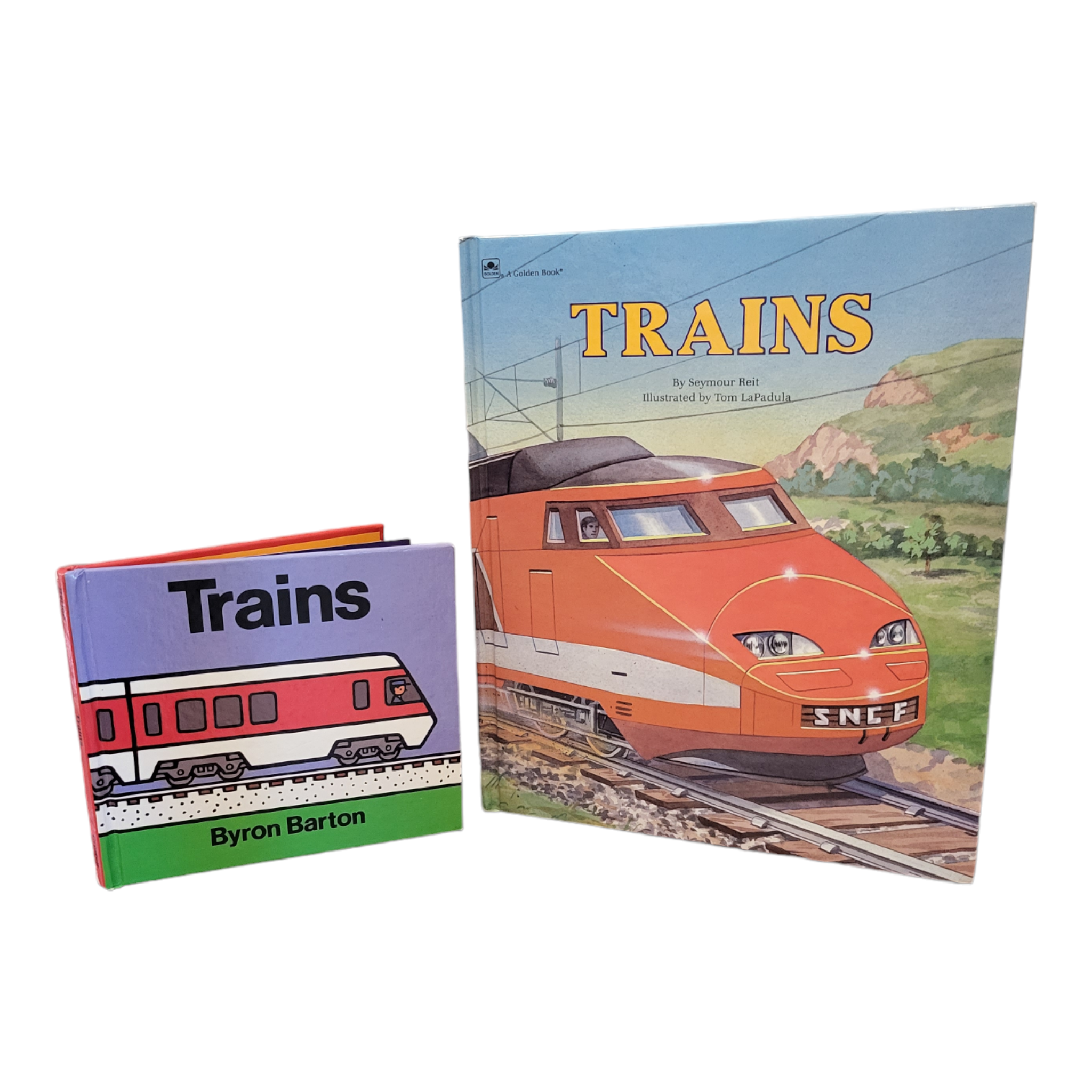 Ricochet Reading Room - Set of 2 Books About Trains