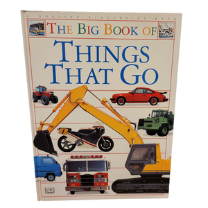 Ricochet Reading Room - Big Book of Things That Go & 8 Piece Peg Puzzle