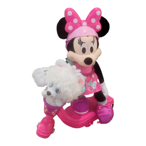 Minnie Mouse Lights & Sounds Scooter with Pup