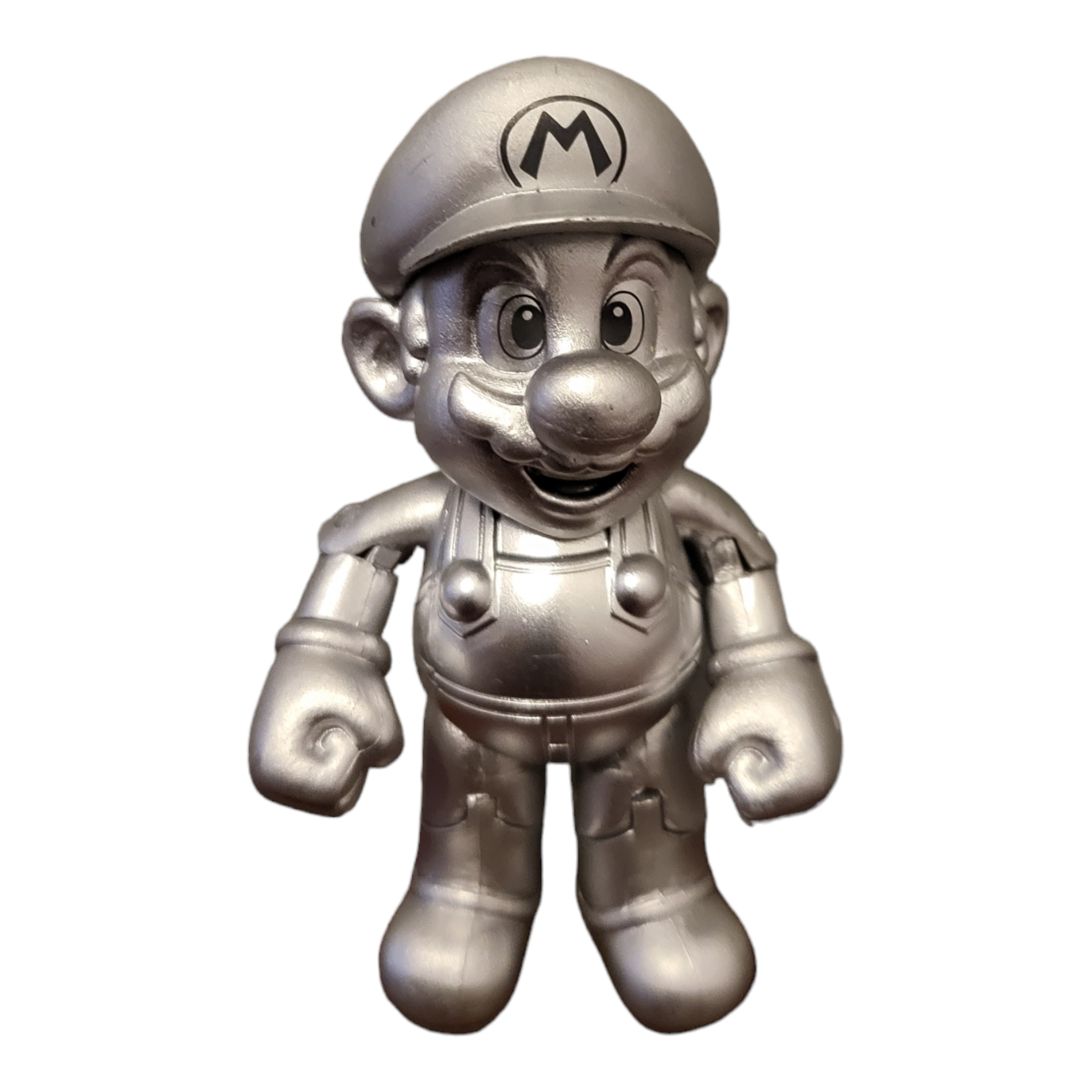 Mario Brothers 2015 Silver Figure