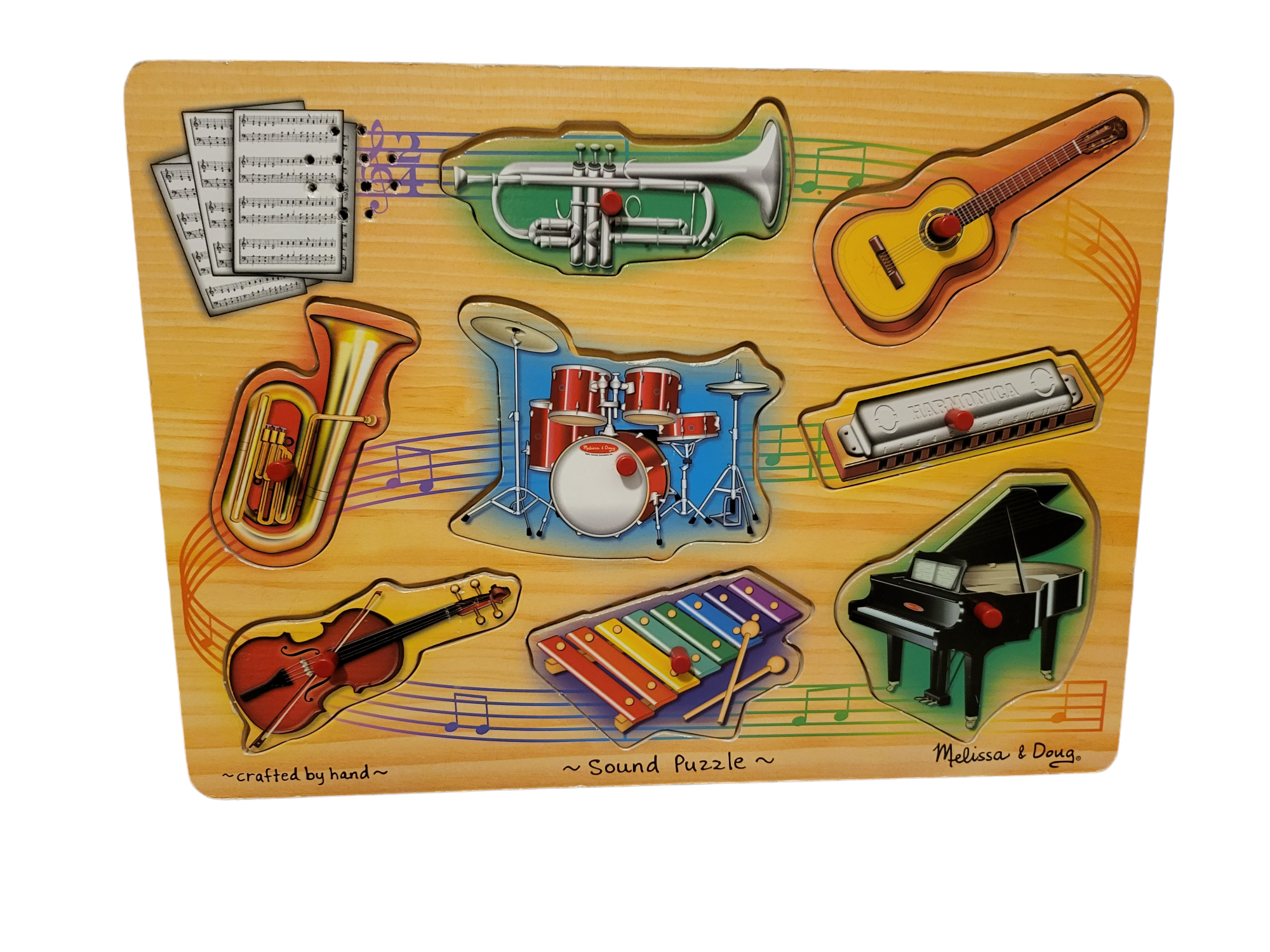 Melissa and doug instrument puzzle shop