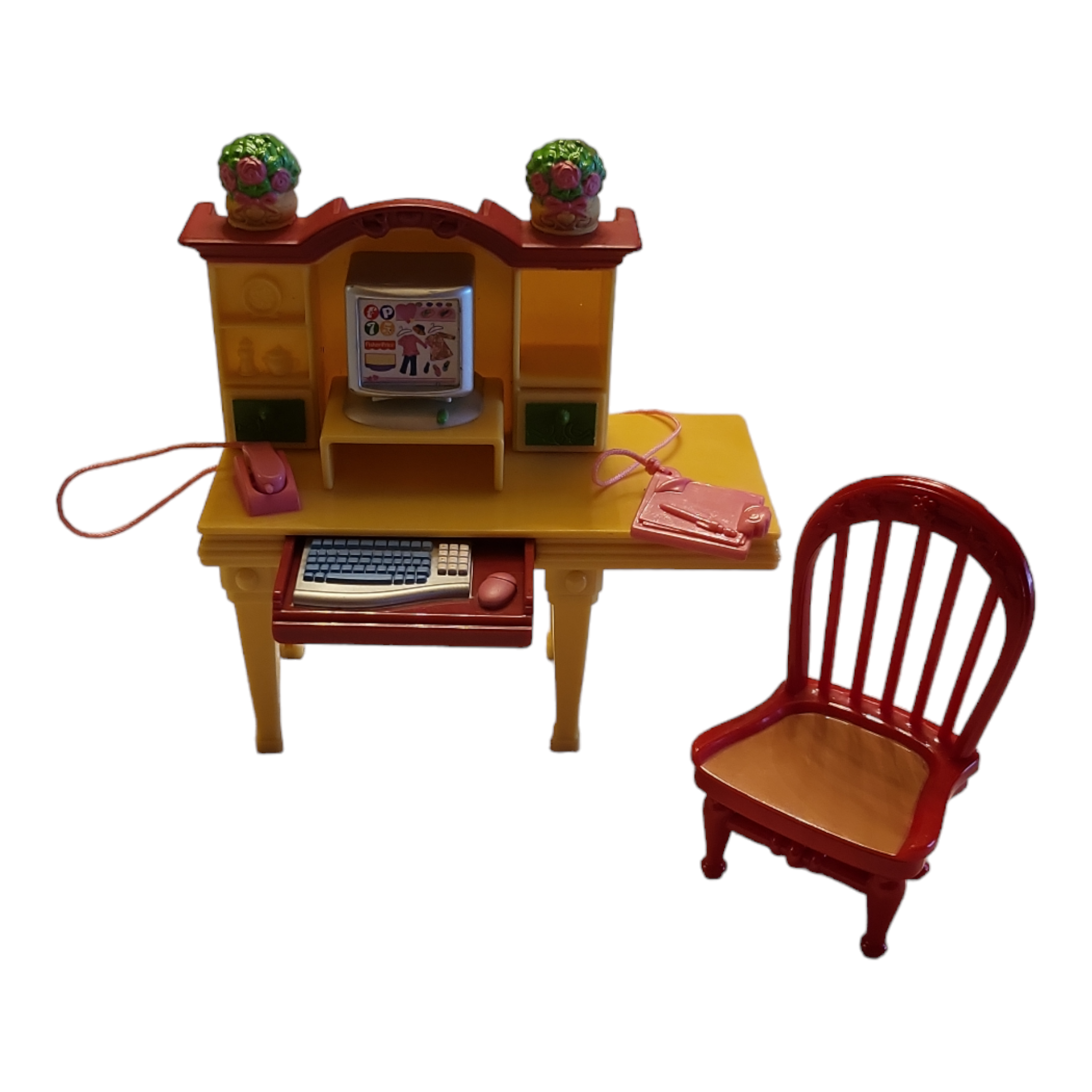 Fisher-Price Loving Family Computer Desk Set