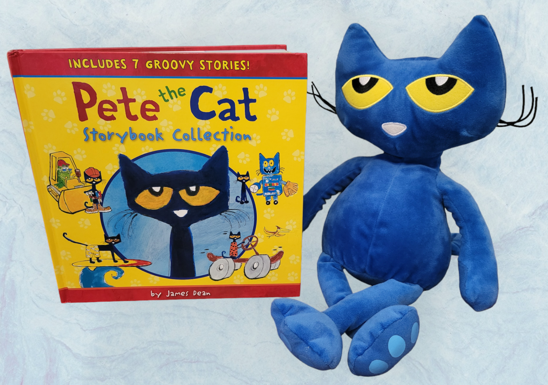 Ricochet Reading Room - Pete The Cat Storybook Collection & Stuffed Doll