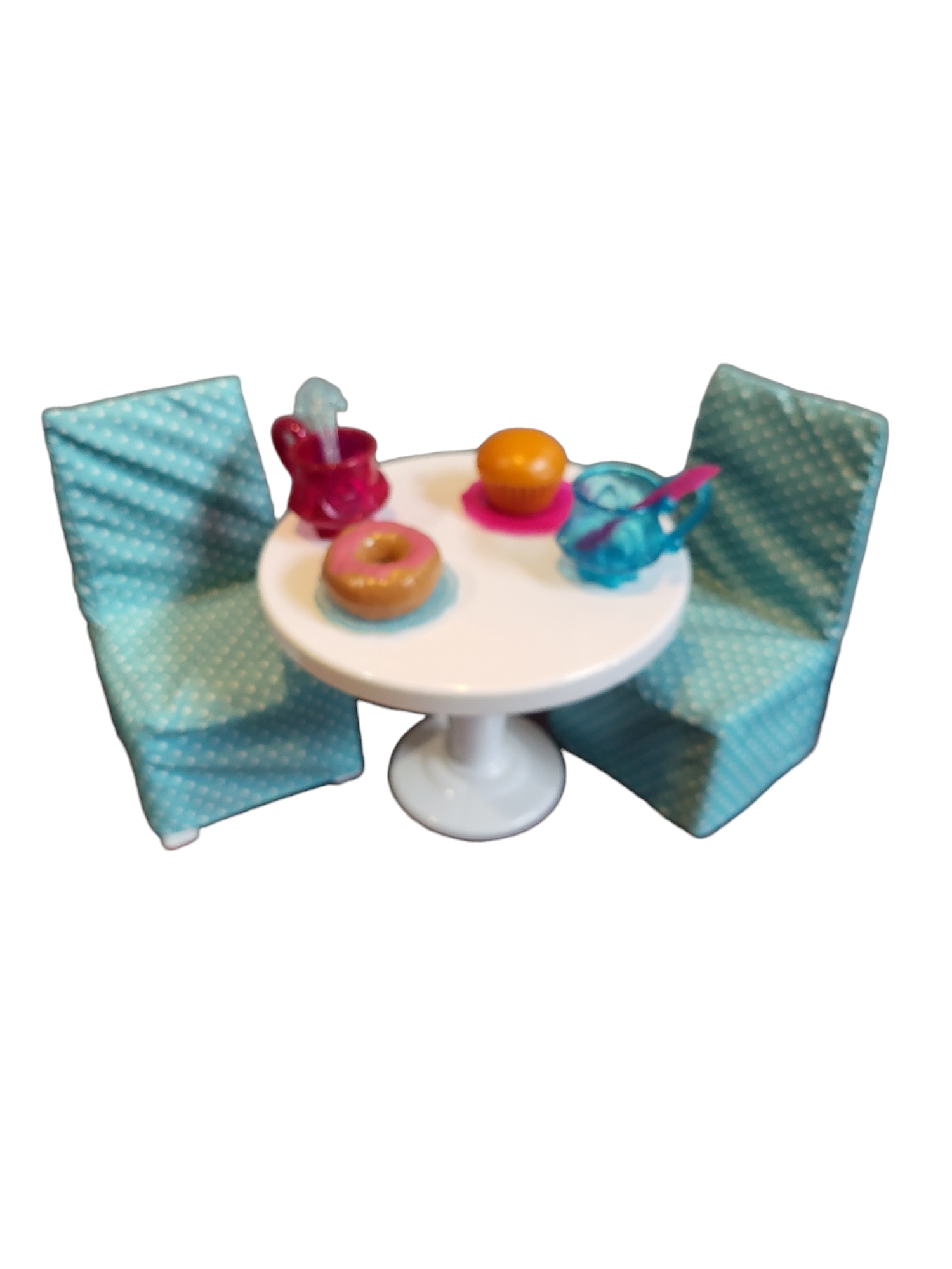 Doll Accessories - Bistro Table with Accessories For 18" Dolls