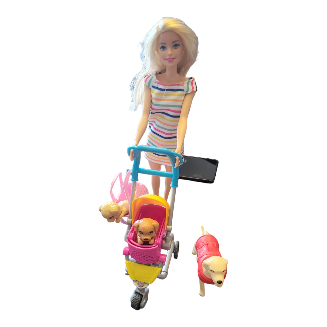 barbie with dog stroller Barbie