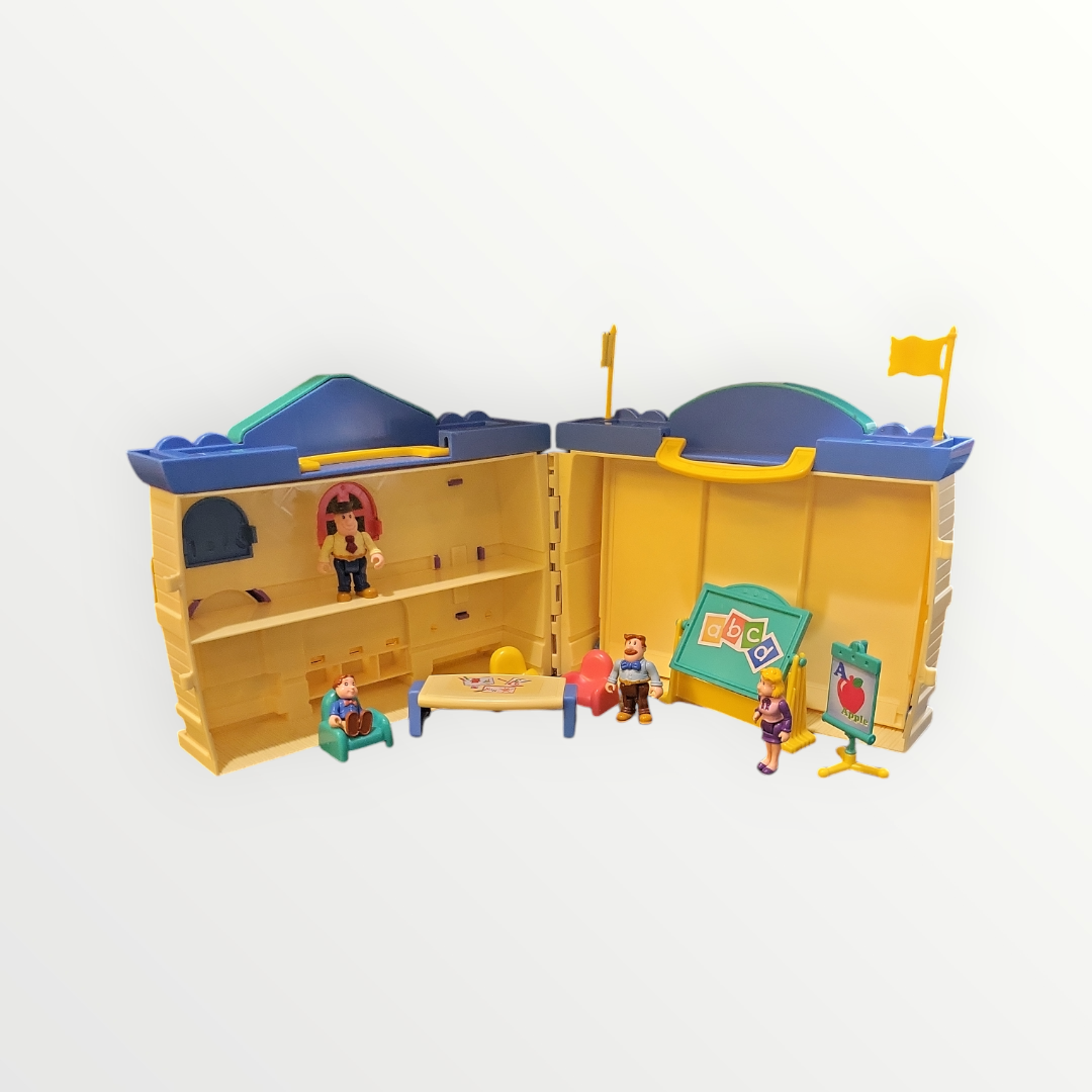 Playsets - Vintage 90s My Kindergarten Schoolhouse & Playground