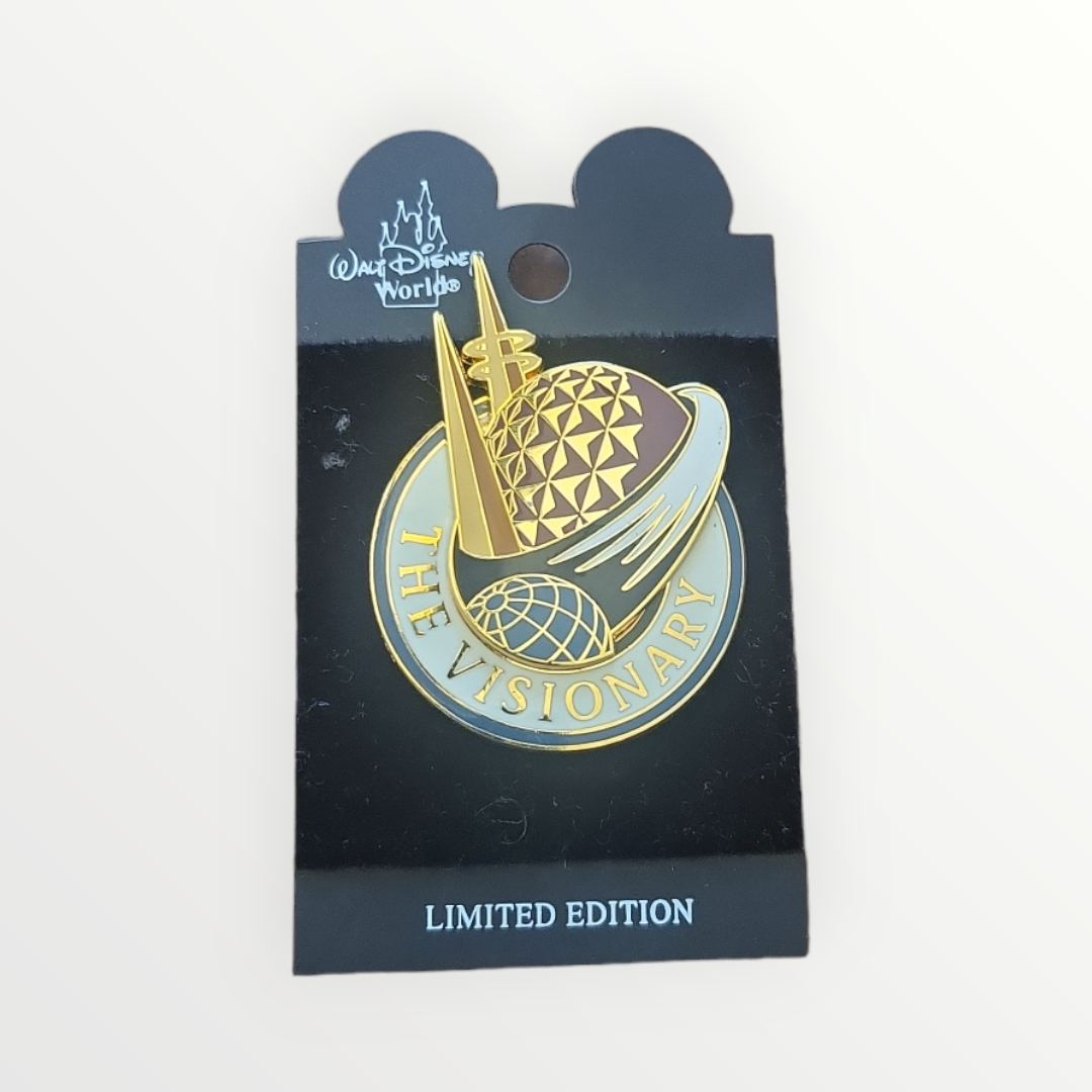 Disney Collectible Pins - Vintage Walt Disney World The Visionary Limited Edition Disney Trading Pin