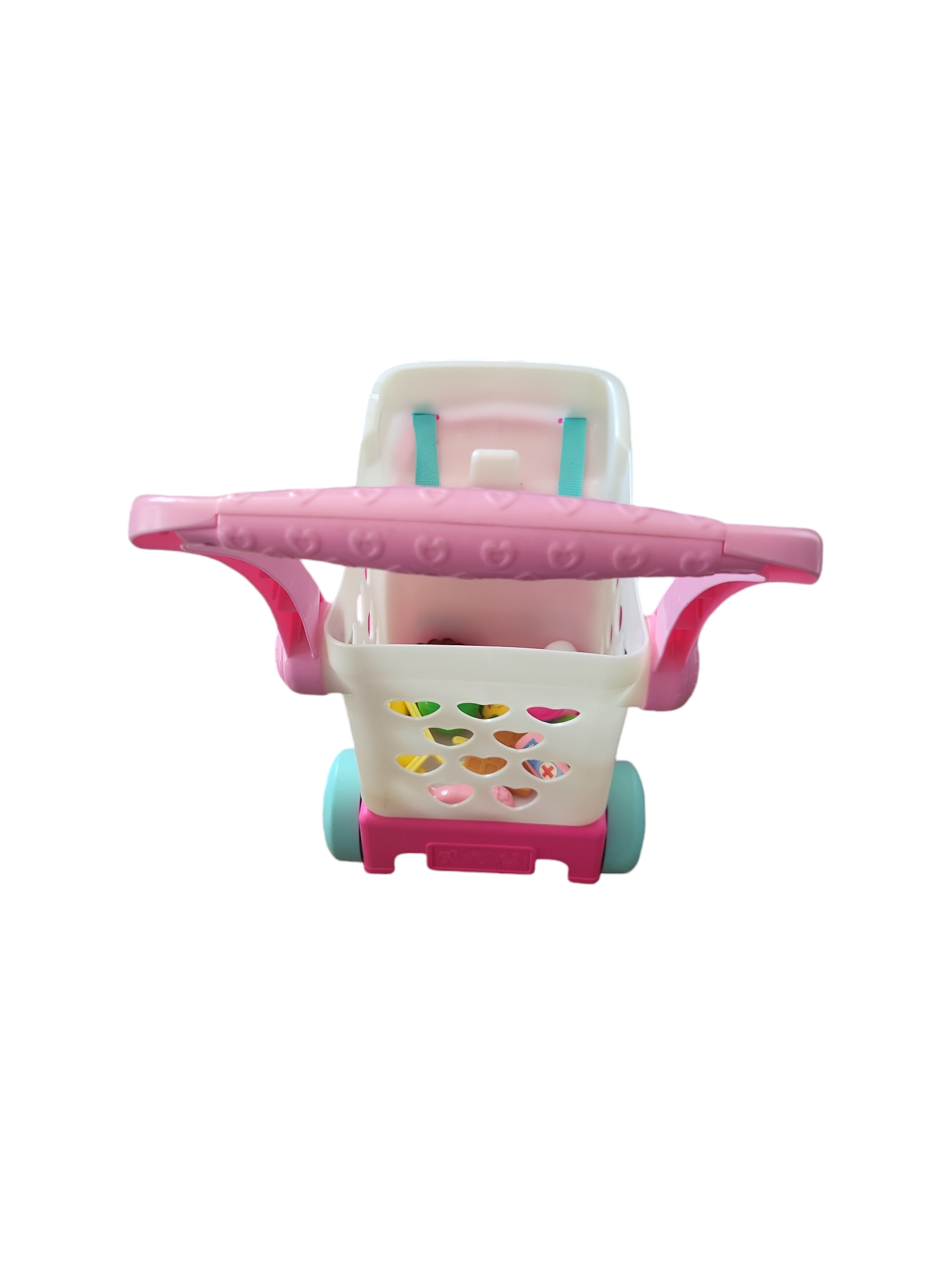 Pretend Play - Shopping Cart With Baby Stroller & Accessories