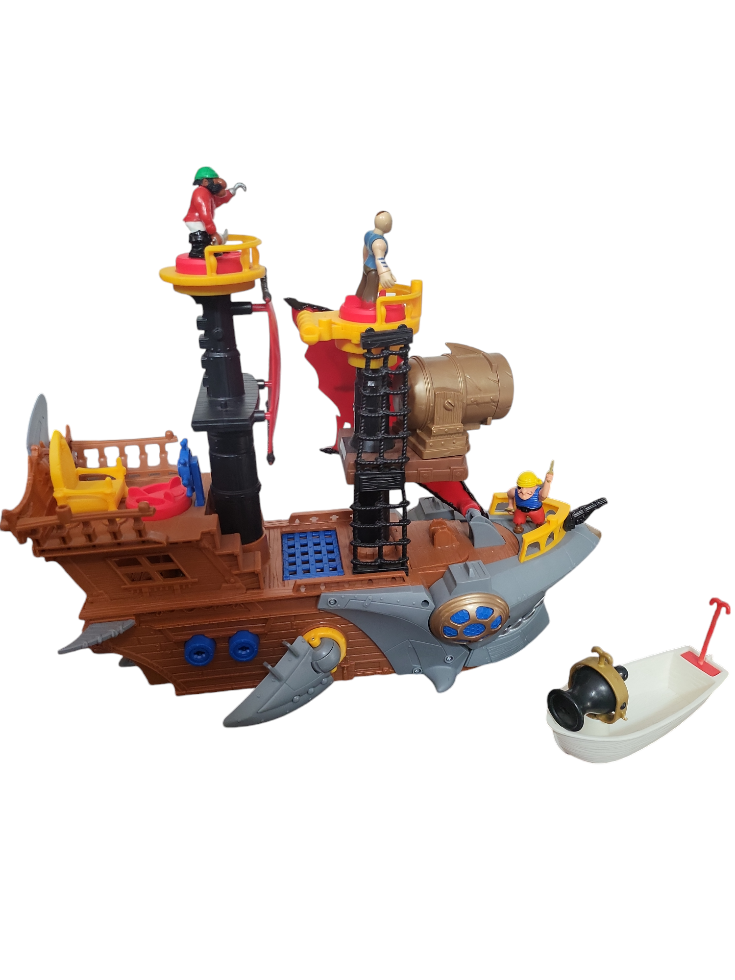 Fisher-Price - Imaginext Pirate Ship – Ricochet Kids Fisher-Price - Imaginext Pirate Ship – Ricochet Kids
