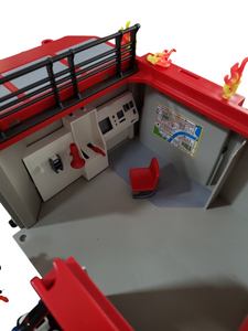 Playmobil Take Along Fire Station Playset