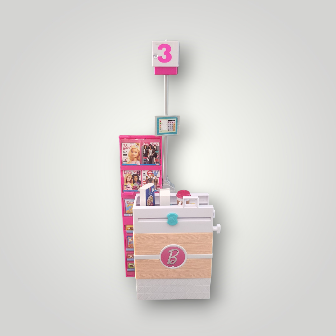 Barbie - Supermarket Set and Doll