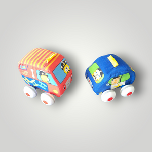 Melissa & Doug - K's Kids Soft Cloth Bongo Drums and 2 Cars