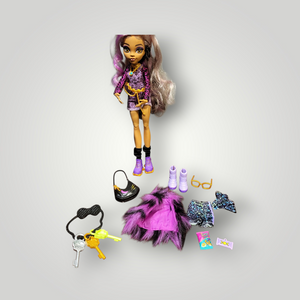 Monster High - Clawdeen Wolf With Locker & Accessories