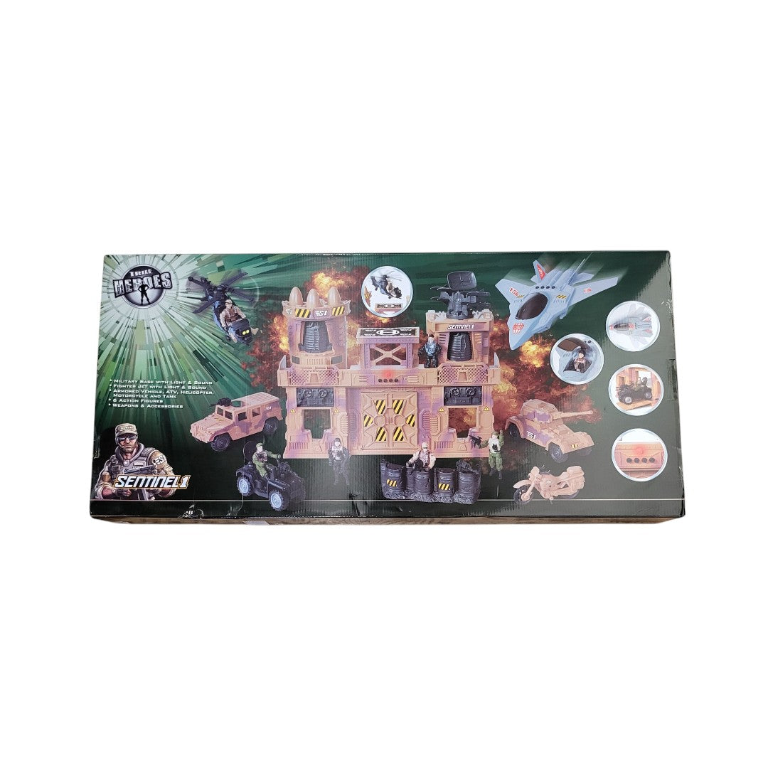 True Heroes - Sentinel 1 Deluxe Military Base Set