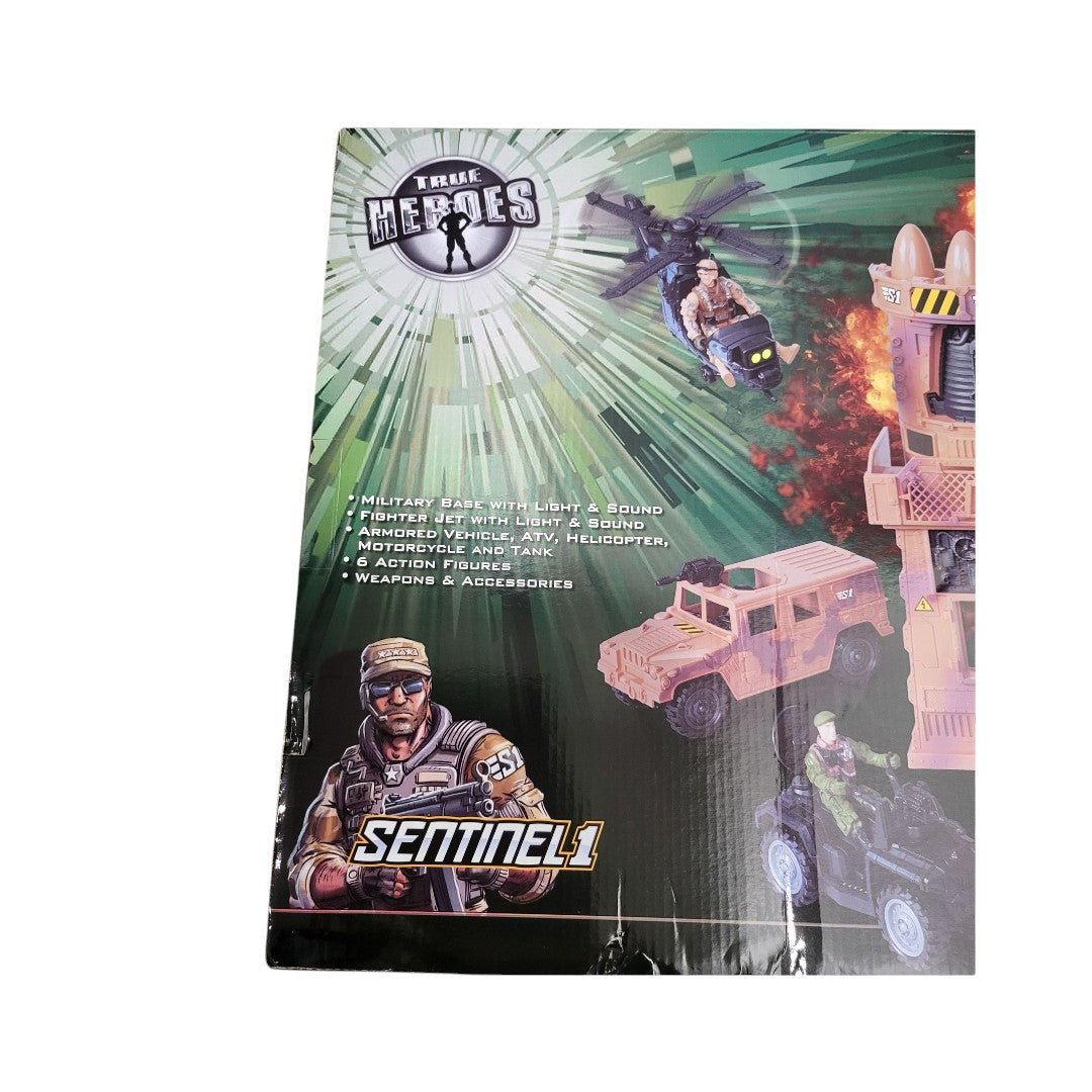 True Heroes - Sentinel 1 Deluxe Military Base Set