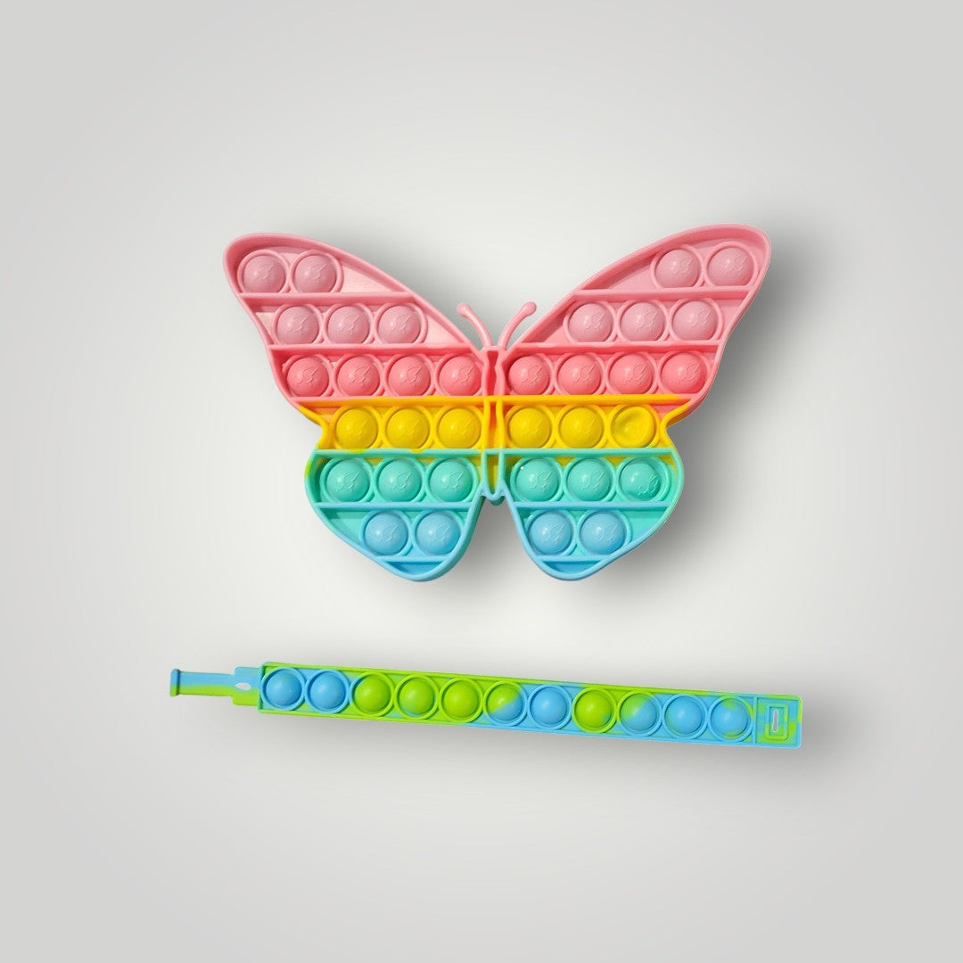 PopIt - Butterfly PopIt and Bracelet